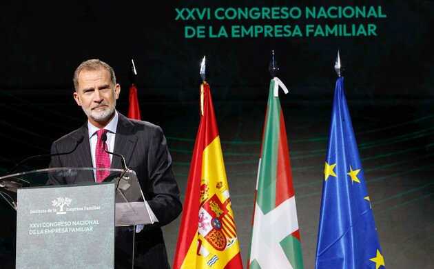 Don Felipe en sus palabras en el XXVI Congreso Nacional de la Empresa Familiar (IEF)