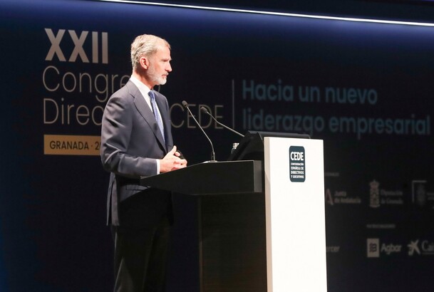 Intervención de Su Majestad el Rey en el XXII Congreso de Directivos de la Fundación CEDE
