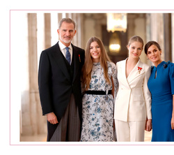 Felicitación de Navidad de Sus Majestades los Reyes, Su Alteza Real la Princesa de Asturias y Su Alteza Real la Infanta Doña Sofía