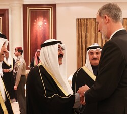 Su Majestad el Rey saluda al Emir de Kuwait, Su Majestad el Rey traslada sus condolencias al Emir de Kuwait, el Jeque Mishal Al Ahmad Al Jaber Al Saba