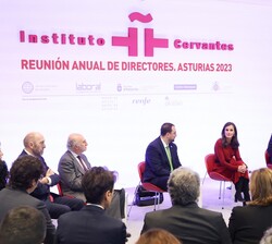 Reunión anual de directores de centros del Instituto Cervantes, presidida por Su Majestad la Reina