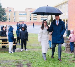 Los Reyes en el huerto del CEIP “Gumersindo Azcárate”