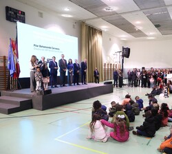 Palabras de agradecimiento de la directora del CEIP “Gumersindo Azcárate”, Pilar Bahamonde