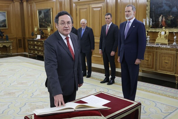 Promesa ante Su Majestad el Rey del fiscal general del Estado, Álvaro García Ortiz