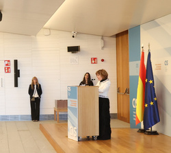 Intervención de la galardonada con el Premio Nacional de Sociología y Ciencia Política 2023, Carlota Solé i Puig