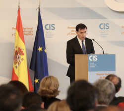 Intervención del galardonado con el Premio Nacional de Sociología y Ciencia Política 2022, Rafael Pardo Avellaneda