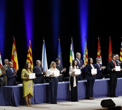 Don Felipe hizo entrega de los despachos a los nuevos jueces de la LXXII promoción de la Carrera Judicial
