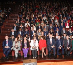 Don Felipe en el auditorio