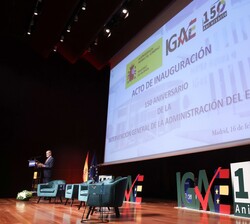 Intervención del Rey en el acto de inauguración del 150º aniversario de la Intervención General de la Administración del Estado (IGAE)
