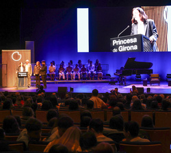 Palabras de agradecimiento de la galardonada con el Premio “Arte 2024”, de la Fundación Princesa de Girona, Vicky Luengo