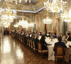 Su Majestad el Rey durante su intervención