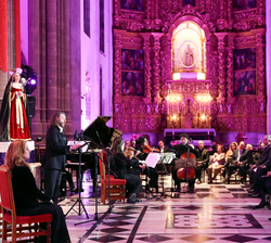 Vista general durante el desarrollo del concierto