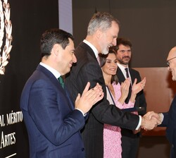 Don Francisco Mangado, Patxi, arquitecto, recibe la medalla de oro al mérito en las Bellas Artes 2022