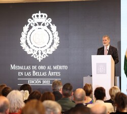 Don Felipe durante su intervención