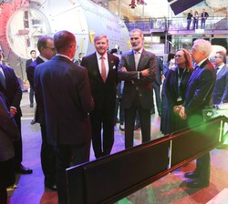 Encuentro con equipos de trabajo de la agencia, con participación de personal español y neerlandés, de cooperación de ambos países (YPSat-Ariane 6, Tr