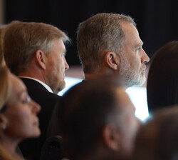 Los Reyes Felipe y Guillermo presiden el Foro Empresarial entre España y Países Bajos