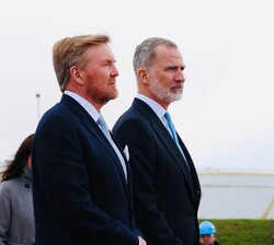 Visita de los Reyes Felipe y Guillermo al Puerto de Ámsterdam
