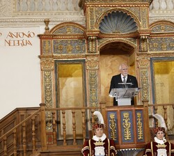 Intervención de Luis Mateo Díez, Premio Miguel Cervantes 2023