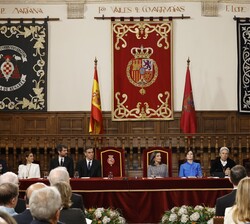 Su Majestad el Rey dirigió unas palabras a los asistentes