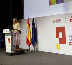 Intervención de la presidenta de la Comisión de Pymes de la Cámara de Comercio y secretaria del jurado