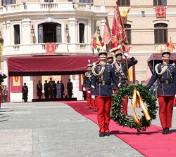 Homenaje a los que dieron su vida por España