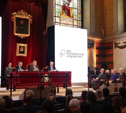 Presentación de la “Red Panhispánica de Lenguaje Claro”, presidida por Su Majestad el Rey