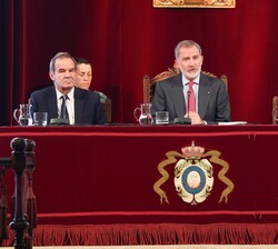 Don Felipe en su intervención