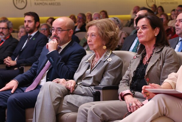 Su Majestad la Reina Doña Sofía en un momento del acto de clausura