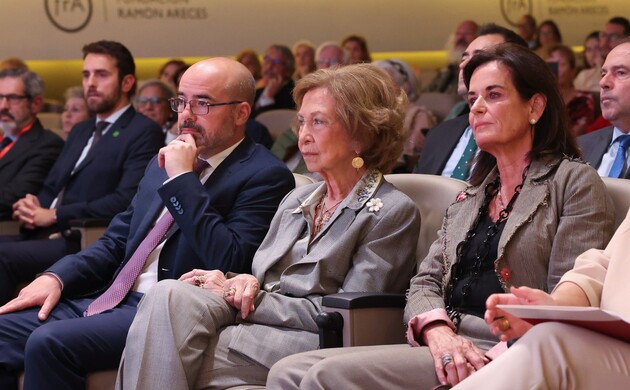 Su Majestad la Reina Doña Sofía en un momento del acto de clausura