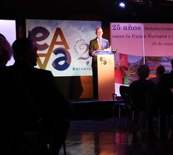 Don Felipe durante sus palabras