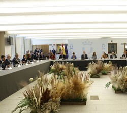 Vista general durante la reunión del Real Patronato de la Galería de las Colecciones Reales