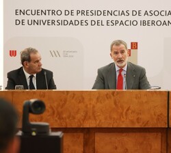 Don Felipe durante su intervención
