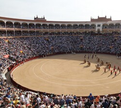 Momento en el que salen las cuadrillas al ruedo de la Plaza de Toros de Las Ventas