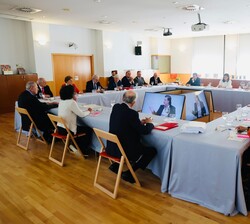 Reunión del Patronato de la Residencia de Estudiantes, presidida por Doña Letizia