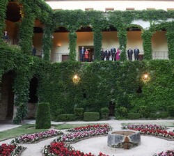 El Rey en el Real Monasterio de San Jerónimo de Yuste