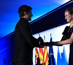 Su Alteza Real la Princesa de Asturias y de Girona entrega el Premio Creaempresa 2024 a Antonio Espinosa de los Monteros