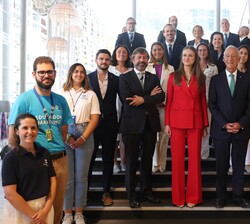 Su Alteza Real la Princesa de Asturias finaliza Su visita al Oceanário de Lisboa