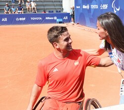 Doña Letizia y Martín de la Puente Riobo