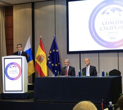 Intervención del ministro de la Presidencia, Justicia y Relaciones con las Cortes, Félix Bolaños