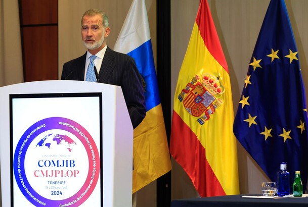 Intervención de Su Majestad el Rey en el II Encuentro de la Conferencia de Ministros de Justicia de los Países Iberoamericanos y de Lengua Portuguesa