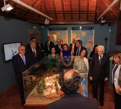 Don Felipe y el presidente Mattarella en la visita