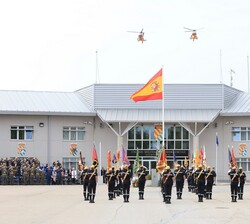 Vista general durante el Homenaje a los que dieron su vida por España