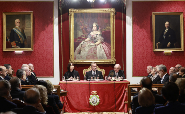 Vista general durante el acto de Apertura del Curso Académico de las Reales Academias
