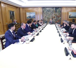 Desarrollo de la reunión del Consejo de Seguridad Nacional, presidida por Su Majestad el Rey