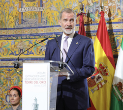 Palabras de Su Majestad el Rey tras recibir el “Premio Extraordinario Iberoamericano Torre del Oro”