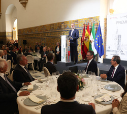 Intervención de Su Majestad el Rey tras recibir el “Premio Extraordinario Iberoamericano Torre del Oro”
