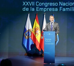 Su Majestad el Rey durante su intervención