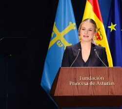Palabras de Su Alteza Real la Princesa de Asturias