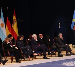 Intervención de la Princesa de asturias