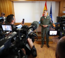 Su Majestad el Rey dirigió unas palabras con motivo de la dana que afecta varias zonas de España